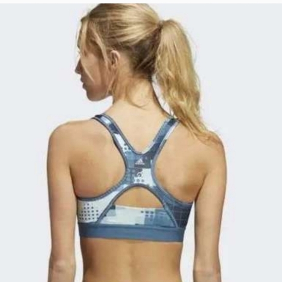 Peloton Adidas Digi Motion Believe This Sports Bra - Size M - Picture 2 of 12